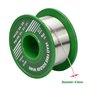 50gx0,6mm Fil de Soudure Sans Plomb Fil à Souder Colophane Fil de Soudure Fil étain Soudure Etain avec Noyau de Colophane Faible