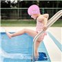 Enfants Bonnet de Natation Bonnet de Bain Élastique Imperméable Bonnet de Piscine Tissu Polyester Souple Bonnet de Bain Bonnets 