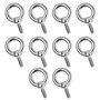 Laughhe Boulons à œil M4*10 en Acier Inoxydable