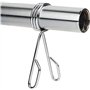 Paire de clips à ressort 50 mm colliers de serrage à ressort pour haltères arrêter poids disques fermoirs guidon