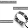 Paire de clips à ressort 50 mm colliers de serrage à ressort pour haltères arrêter poids disques fermoirs guidon