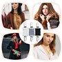 Pince à Chandail 3 Pièces Clips de Mitaine Élastique, Pince Cardigan Femme Fille Robe à Clip col Cardigan, Écharpe Cardigan Pinc