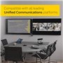 Jabra PanaCast – Caméra vidéo intelligente Panoramic-4K Panoramic-4K – Caméra de vidéoconférence avec couverture complète de la 