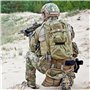 Accessoires de Sac à Dos Tactique, 3 Pcs 12 x 3.3cm Fixation Molle de Patchs Tactiques, Support Patchs, Panneau de Patchs avec B