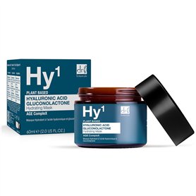 Dr BOTANICALS Masque facial hydratant anti-âge à l'acide hyaluronique et à la gluconolactone | Réduit les rides