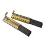Lot de 2 balais de charbon L94MF7 pour moteur de machine à laver Beko Smeg Hoover Candy