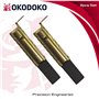Lot de 2 balais de charbon L94MF7 pour moteur de machine à laver Beko Smeg Hoover Candy