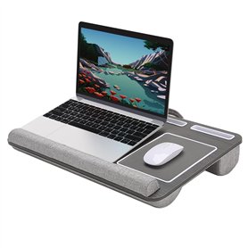 Desire2 Bureau pour Ordinateur Portable en Bois avec Coussins