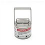 Aimant de levage portable - En acier inoxydable - Force de traction de 25 kg - Portable - En métal