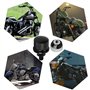 Hoxfly Vis de Siège de Moto, Boulon de Siège en Aluminium, Vis de Fixation de Siège, Vis de Montage de Boulon de Siège de Moto, 