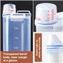 Hoxfly Boîtes À Nourriture Pour Chien, Food Container Avec Gobelet Doseur, Réservoir Stockage D'aliments Secs Pour Les Chats/Chi