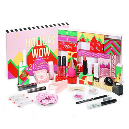 20 Pièces Kit de Cosmétique Maquillage Complet