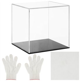 Belle Vous Boite Acrylique Transparente - Vitrine en Forme de Cube 12