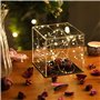 Belle Vous Boite Acrylique Transparente - Vitrine en Forme de Cube 12,5 x 12,5 x 12,5 cm - Boîte de Rangement Anti-Poussière pou