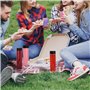 BELLE VOUS Lot de 12 de Bouteilles en Plastique Transparent avec Bouchons Étanches - 500ml - Bouteilles Réutilisables - Bouteill