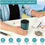 Belle Vous (Lot de 4) Gobelet Plastique Reutilisable - 400 ml Gobelets Réutilisables & Incassables - Verre Plastique Reutilisabl