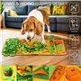 Belle Vous Tapis de Reniflage pour Chiens - Jouet Occupation et Jeu Intelligence pour Education - Tapis de Fouille et Léchage - 
