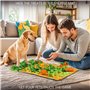 Belle Vous Tapis de Reniflage pour Chiens - Jouet Occupation et Jeu Intelligence pour Education - Tapis de Fouille et Léchage - 