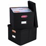 BELLE VOUS Lot de 2 Boîtes de Stockage de Dossiers - Boite de Rangement de Documents - Trieur pour Bureau ou Maison - Classeur d