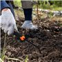 BELLE VOUS Outil Desherbant - Outillage de Jardin - Desherbeur Arrache Mauvaise Herbe - Rateau de Désherbage en Acier Inoxydable