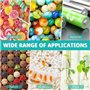 Chstarina Lot de 12 Tubes à Essai en Plastique, 110ml Éprouvette Transparente avec Bouchon à Vis, Tube Essai Plastique Réutilisa