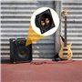 Wisebom Bornier Haut Parleur, 4pcs 2 Voies Bornier Enceinte Accessoires Enceinte Terminal Binding Post pour Subwoofer Box Tower 