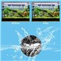 Wisebom Lot de 100 balles filtrantes bio pour aquarium - 16 mm - Filtre poreux bio - Balle biochimique pour filtration, nettoyag