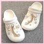 OWill 8PCS Accessoires de Chaussure en Strass, Breloques de Chaussures pour Femme Sabots Ornements de Chaussure Bricolage, Décor