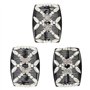 OWill Peigne Chignon 3 PCS Peigne Magique