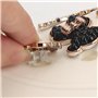 OWill 16PCS Accessoires de Fleur de Chaussure en Strass, Décorations de Chaussures de Bricolage, Breloques de Chaussures pour Fe