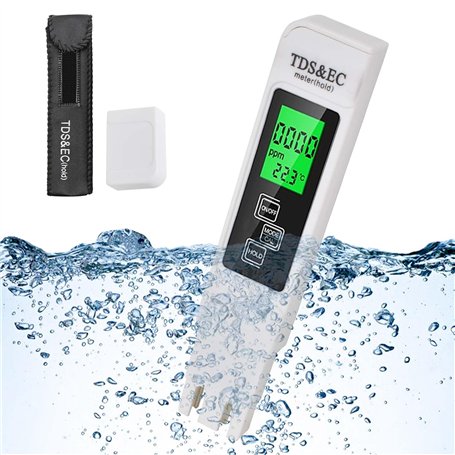 3 en 1 Testeur de Qualité de l'eau