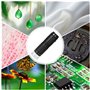 Colexy Microscope Numérique WiFi et USB, Grossissement 50X-1000X, Compatible avec iPhone iPad Android Windows Mac, Mini Scope Po