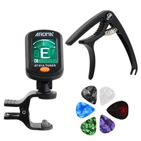 Jinlaili Accordeur à Pince Pour Guitare