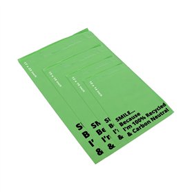 Lot de 40 sacs postaux verts pour vêtements