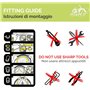2 Pneus 26 x 1,95 (50-559) + Chambres AMÉRIQUE PNEUS TASSELÉS MOUNTAIN VÉLO VTT Pneus