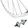 Jante arrière 28" Roue 28 x 1.75 622 x 20 1 V en aluminium/acier + pignon 18 dents pour vélo de ville Hollande de marche