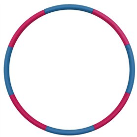 Hula Hoop Fitness Cercle Doux Minceur avec 8 Sections Amovibles Idéal pour la Perte de Poids pour Adultes et Enfants