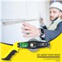 Lunaanda Mètre à Ruban 30m en Acier - Décamètre en Acier avec Poignée Ergonomique pour Mesures Précises des Grandes Surfaces - O