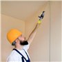 Lunaanda Mètre à Ruban 30m en Acier - Décamètre en Acier avec Poignée Ergonomique pour Mesures Précises des Grandes Surfaces - O