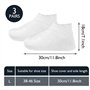 Réutilisables Surchaussures Impermeables en Silicone Chaussures de Pluie Antidéra