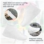 Wisebom 3 Paires Couvre Chaussure Impermeable, Réutilisables Surchaussures Impermeables en Silicone Chaussures de Pluie Antidéra