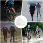 Wisebom 3 Paires Couvre Chaussure Impermeable, Réutilisables Surchaussures Impermeables en Silicone Chaussures de Pluie Antidéra