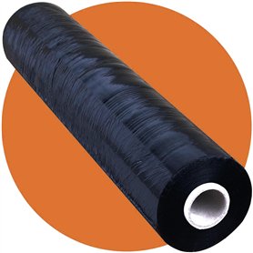 Roe Tenpo Rouleau de film étirable rétractable - 400 mm x 150 m - Résistant à l'eau et à l'humidité - Résistance industrielle -