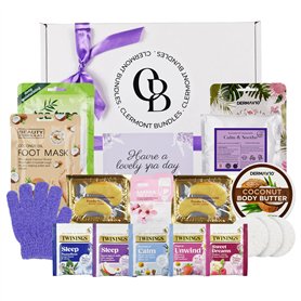 Coffret cadeau Pamper pour femme – Cadeaux de relaxation pour femme