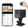 Mapille WiFi 2K/3MP HD Mini Caméra de Surveillance