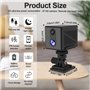 Caméra Surveillance WiFi Intérieur sans Fil