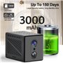 Mapille WiFi 2K/3MP HD Mini Caméra de Surveillance, Caméra Surveillance WiFi Intérieur sans Fil, Caméra Interieur Maison avec PI