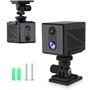 Mapille WiFi 2K/3MP HD Mini Caméra de Surveillance, Caméra Surveillance WiFi Intérieur sans Fil, Caméra Interieur Maison avec PI