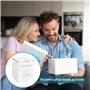 Nettoyeur Ultrasons 45kHz Nettoyeur Ultrason Appareil avec Lampe UV Nettoyeur Bijoux Ultrasonique Bac a Ultrasonic Cleaner Pour 