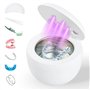 Nettoyeur Ultrasons 45kHz Nettoyeur Ultrason Appareil avec Lampe UV Nettoyeur Bijoux Ultrasonique Bac a Ultrasonic Cleaner Pour 